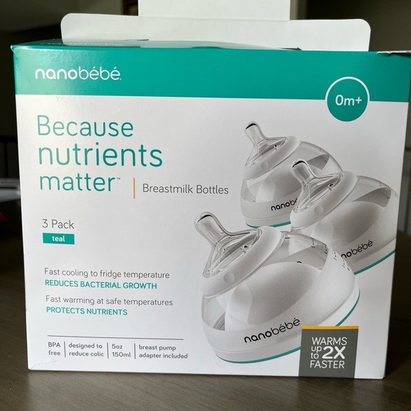 nanobebe Other New Pack Of 3 5oz Nanobebe Bottles Poshmark